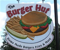 Burger Hut sign